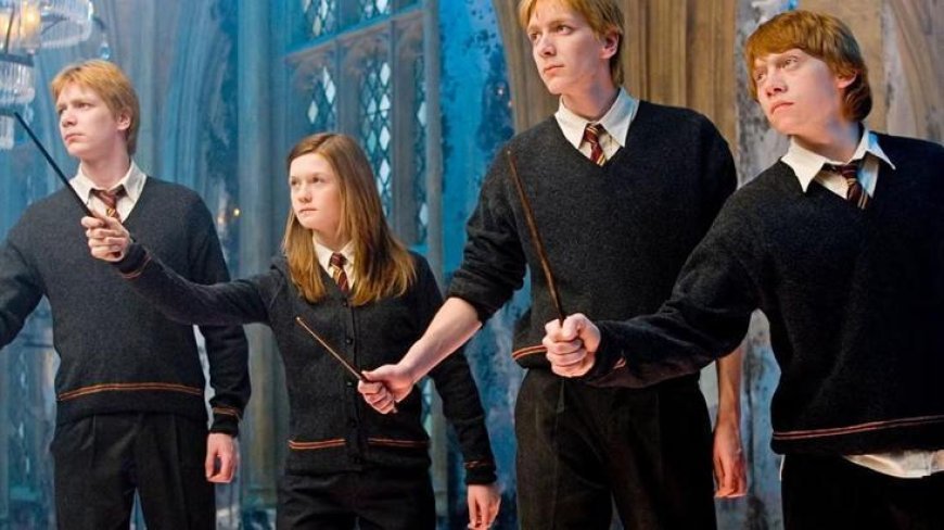 Harry Potter hayranlarını heyecanlandıran paylaşım! İşte Weasley kardeşlerden ilk kare