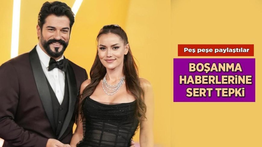 Haberler: Fahriye Evcen ve Burak Özçivit boşanıyor mu? Peş peşe Instagram'dan açıkladılar