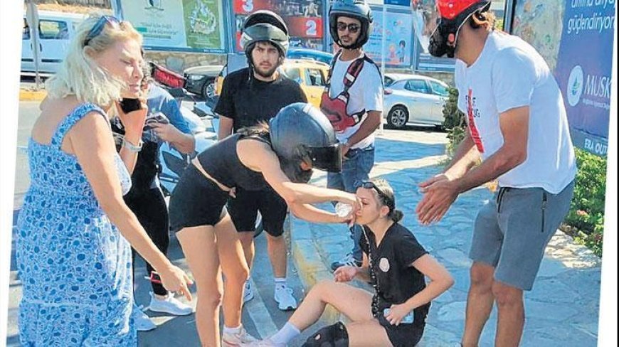 Seray Sever yaralılar için ağladı