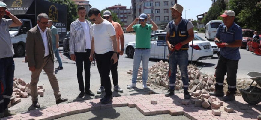 BAŞKAN ÇETİN ÇALIŞMALARI İNCELEDİ