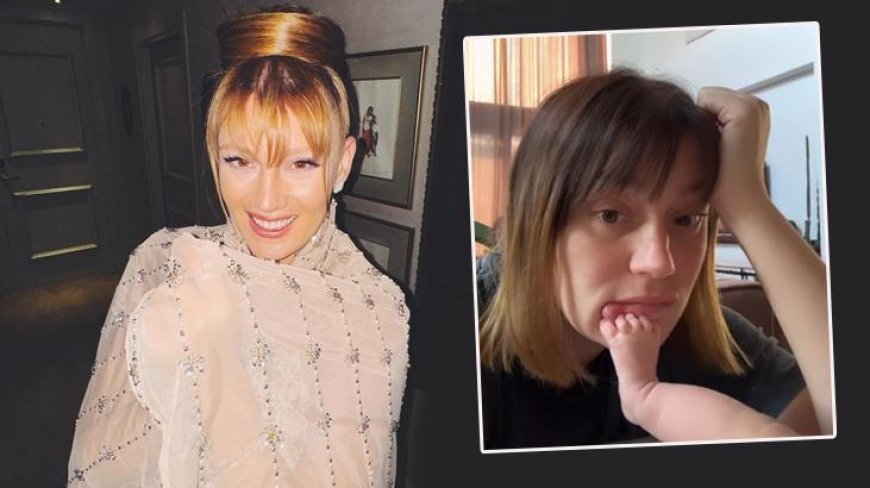 Haberler: Gizem Karaca bebeği Leyla Yaz'ın son halini paylaştı