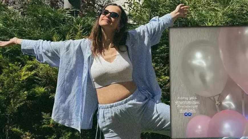 İrem Helvacıoğlu'nun bebeğinin adı ve cinsiyeti belli oldu