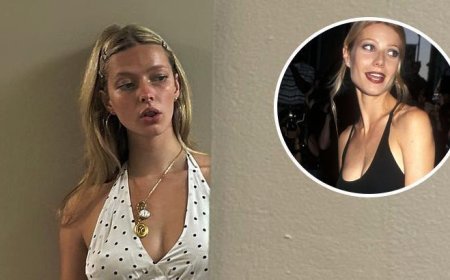 Apple Martin’den nostaljik stil! Annesi Gwyneth Paltrow’un 90'lar elbisesiyle dikkat çekti