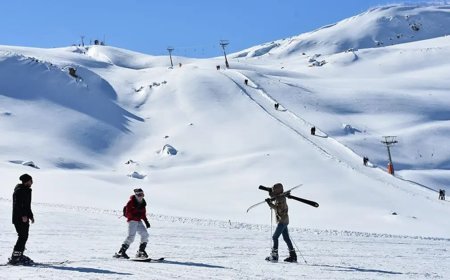 Türkiye'nin kar haritası açıklandı. Palandöken'de kalınlık 55 santimetreyi buldu