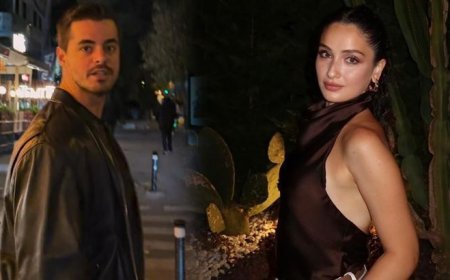 Berk Atan ve Gökçe Akyıldız aşkı belgelendi! Paris dönüşü görüntülendiler