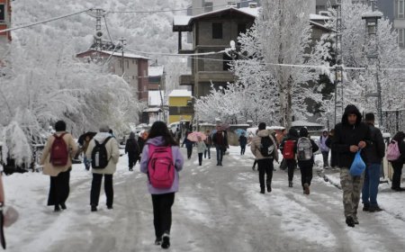 Meteoroloji uyardı. Kar, kuvvetli sağanak, don