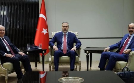 Fidan, Güler ve MİT Başkanı Şam'da