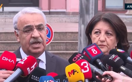 DEM Parti İmralı heyeti Adalet Bakanı'nı ziyaret etti