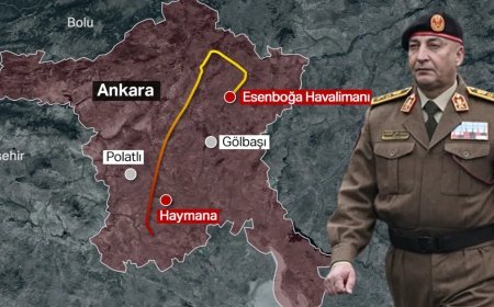 Libya askeri heyetinin jeti Ankara'da düştü. Libya Genelkurmay Başkanı uçaktaydı