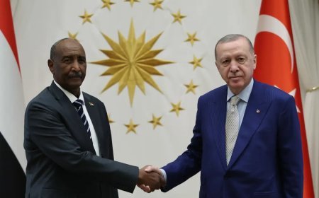 Cumhurbaşkanı Erdoğan, Sudan Egemenlik Konseyi Başkanı Burhan ile bir araya geldi