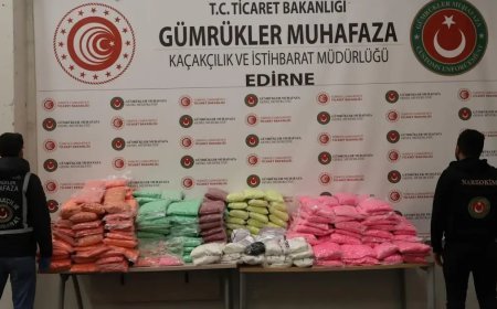 Yeni yıl öncesi sınır kapılarında dev operasyon. Yüzlerce kilo uyuşturucu madde yakalandı