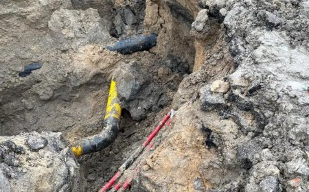 Boru döşemesi yapılan kanalda toprak kayması. Bir işçi hayatını kaybetti