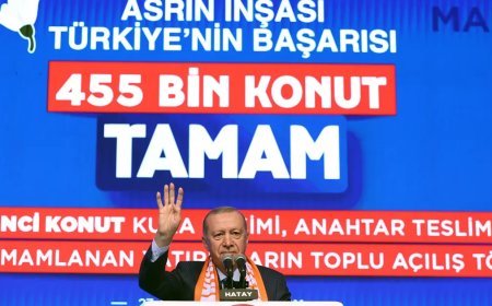 Cumhurbaşkanı Erdoğan'dan depremzedelere: Sizi asla yalnız bırakmayacağız