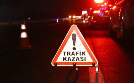 Alanya'da motosiklet kazası. 2 ölü, 1 ağır yaralı