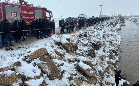 Şanlıurfa'da otomobil sulama kanalına düştü. Dört kişi kayıp