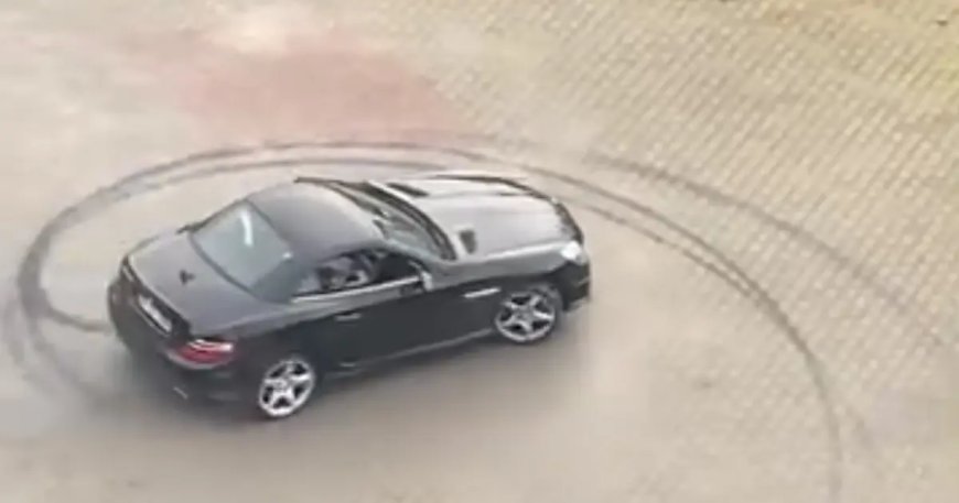 Özel hastanede vale skandalı. Müşterinin otomobili ile drift attılar