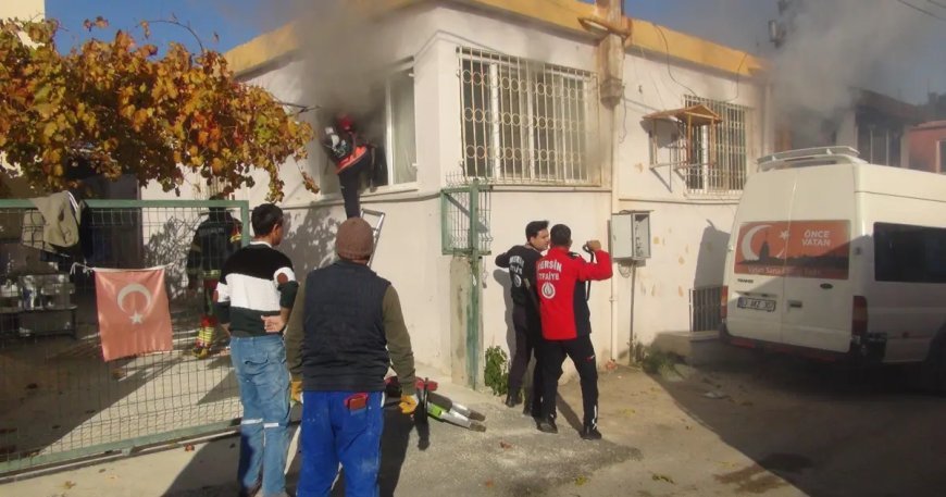 Mersin'de yangın faciası. İki çocuk yaşamını yitirdi
