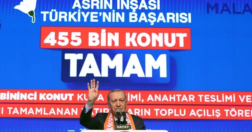 Cumhurbaşkanı Erdoğan'dan depremzedelere: Sizi asla yalnız bırakmayacağız