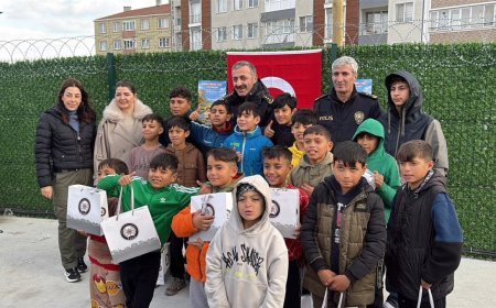 Narkotik olaylarla anılan Kore Mahallesi’nde çocuklar, geçici polis merkezinde ağırlandı