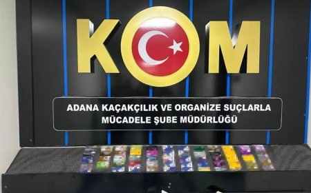 Adana'da tefeci operasyonu. Çok sayıda kredi kartı ele geçirildi