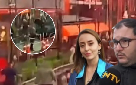 Beyoğlu'ndaki tabela faciası can alıyordu. İşletme sahibi NTV'ye konuştu