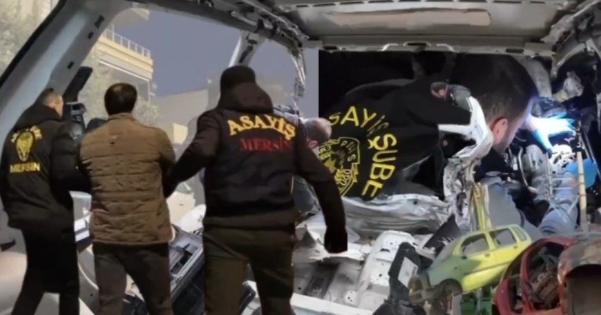 Mersin'de "Change Araç" çetesine operasyon. 18 şüpheli yakalandı