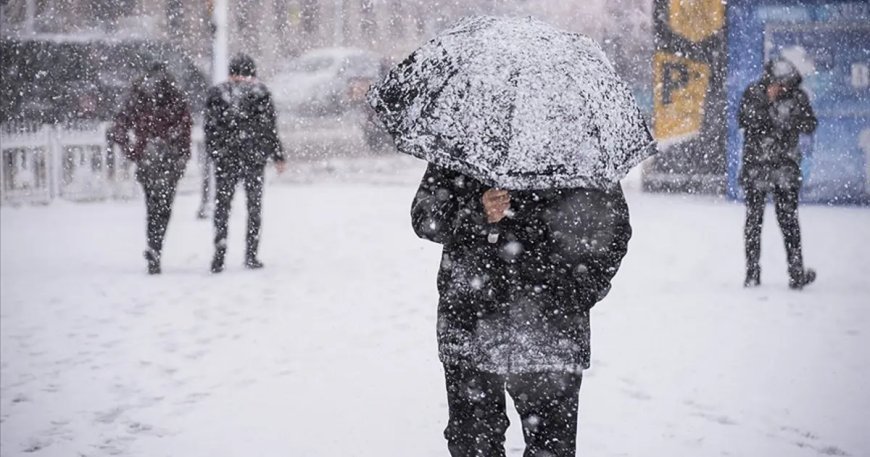 İstanbul'da sıcaklık hızla düşecek. Kar ve soğuk hava geri geliyor