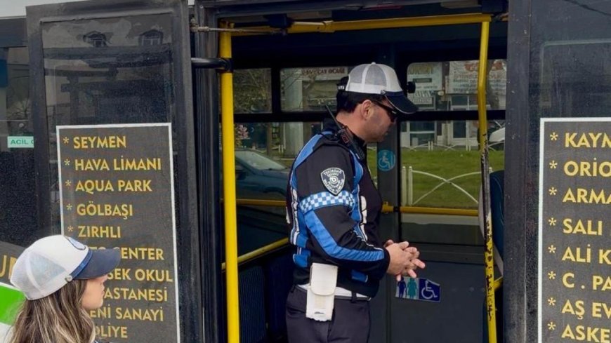Zabıta Trafik Ekiplerinden Toplu Taşımada Sıkı Denetim