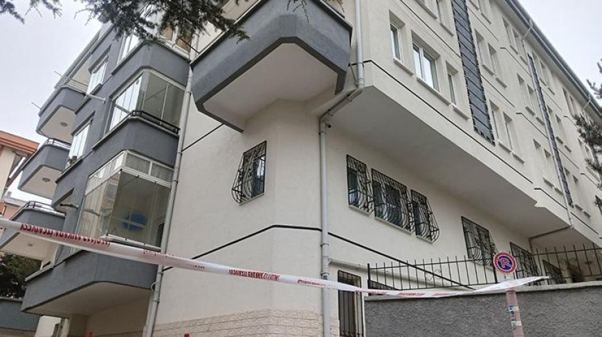 Ankara'da taşıyıcı kolonlarında hasar tespit edilen apartman boşaltıldı