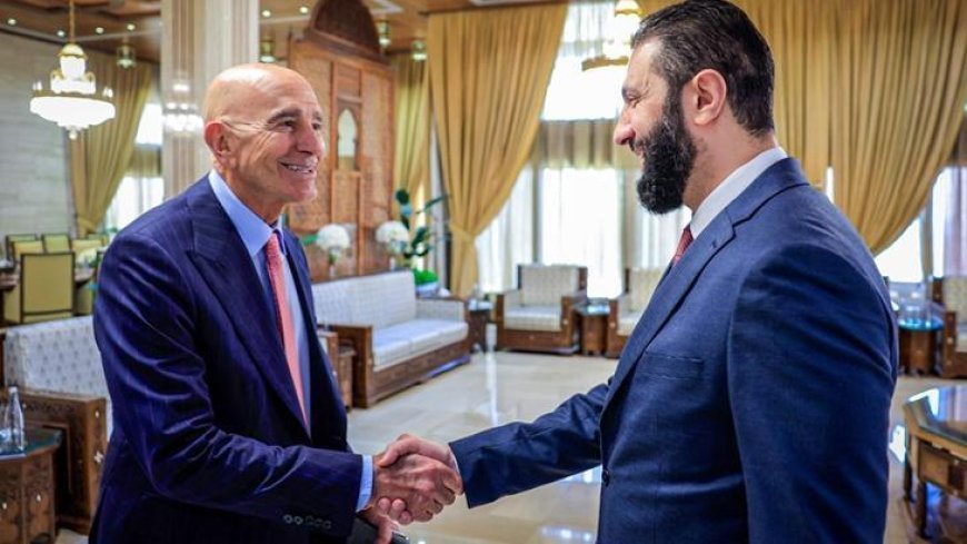 ABD'nin Ankara Büyükelçisi, Suriye Cumhurbaşkanı Şara ile görüştü