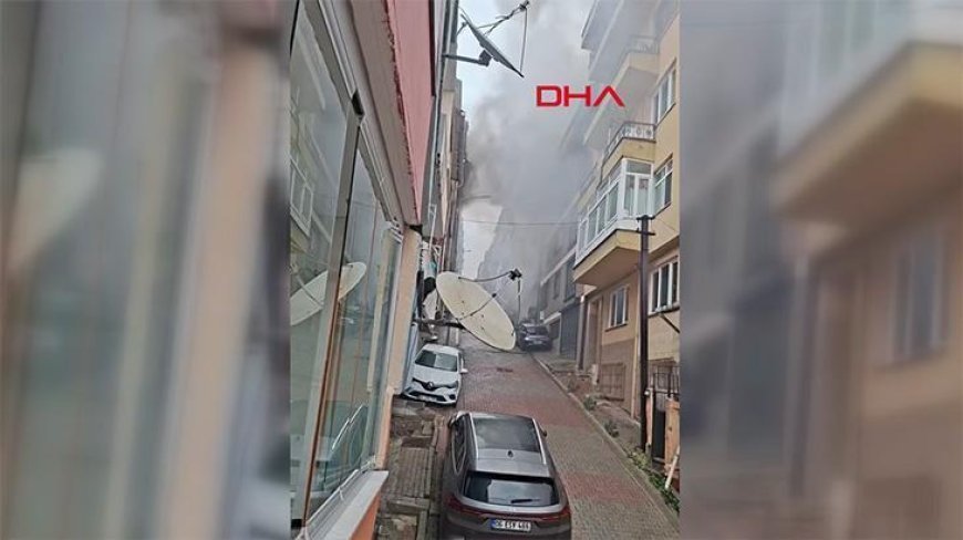 Kağıthane'de 4 katlı binada yangın! Çok sayıda ekip sevk edildi