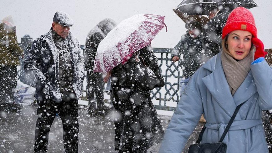 SON DAKİKA HAVA DURUMU: İstanbul hava durumu nasıl olacak? İstanbul'a kar yağacak mı, ne zaman yağacak?