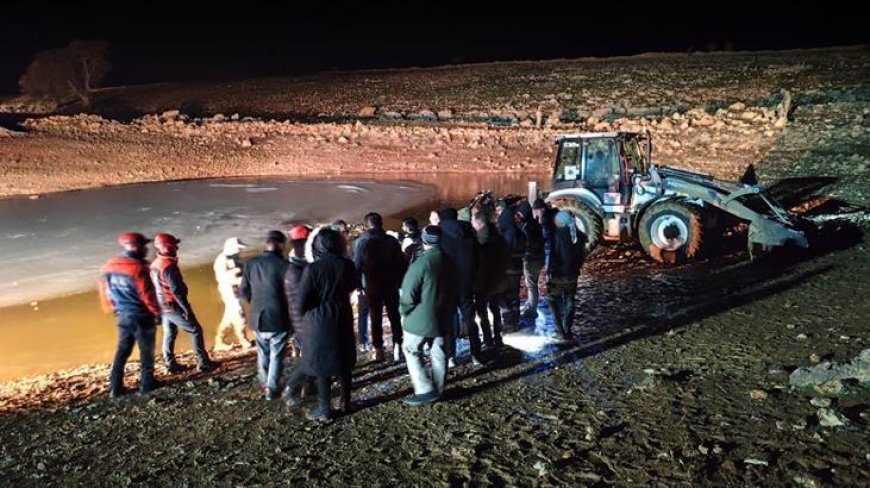 Mardin’de kayıp 2 çocuğun, yüzeyi buz tutan gölette cansız bedenleri bulundu