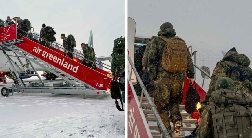 Grönland'da saf tutan Alman askeri geri çekiliyor! Trump'ın göz koyduğu adada sürpriz gelişme