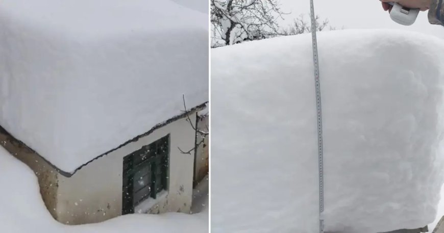 Video çekip yardım istediler. "Evlerimiz çökmek üzere"