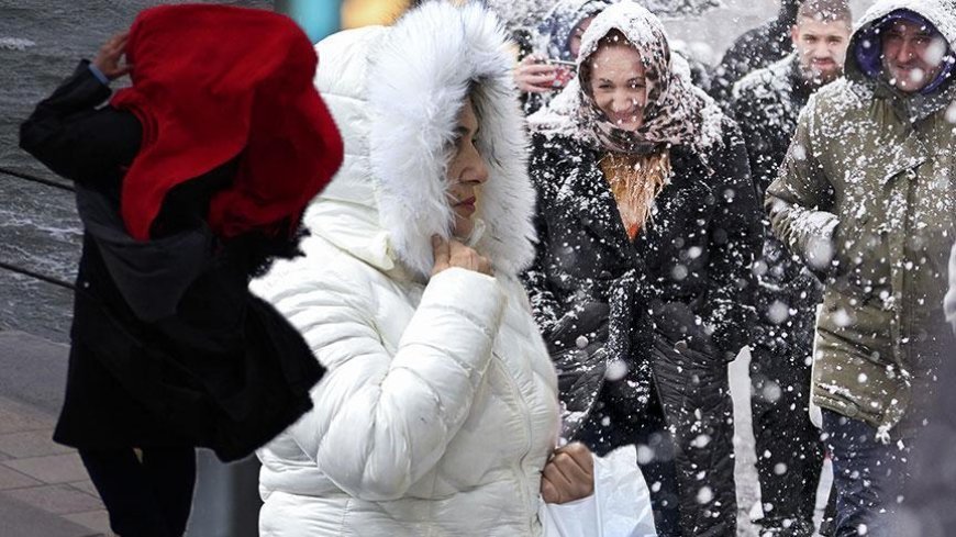SON DAKİKA HABERLERİ: Meteoroloji'den kar ve fırtına alarmı! İşte o iller...