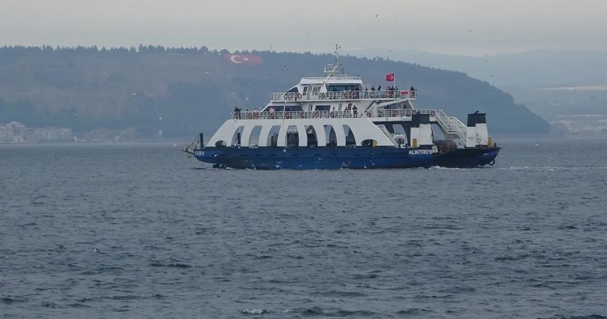 Yarın yapılacak tüm Bozcaada feribot seferleri iptal edildi