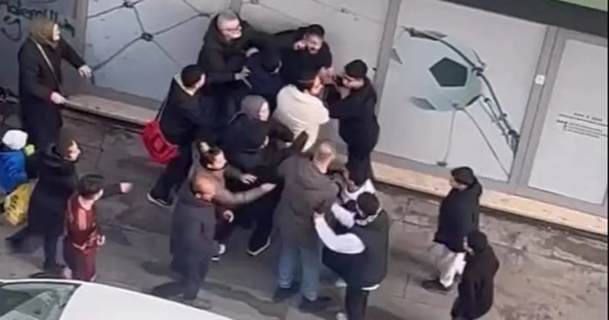 İki takım birbirine girdi. Maç sonrası çıkan kavgada başkanın kolu kırıldı