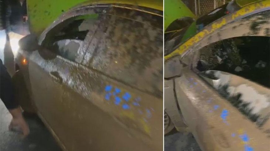 İstanbul Havalimanı'ndan taksiye binen yolcular şoförü darbedip kaçtı