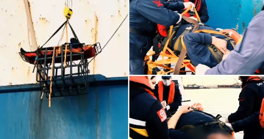 Karadeniz'de gemiden gelen ihbar ekipleri alarma geçirdi: Sahil Güvenlik'ten tahliye operasyonu