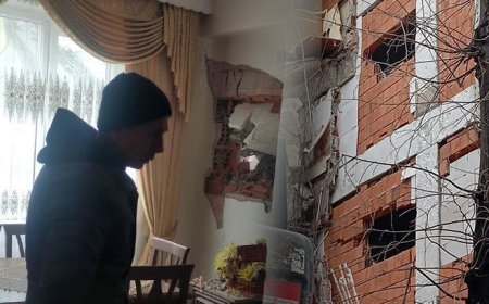 Korkulan oldu: Kepçe komşu eve girdi, genç kız çığlık atarak yardım istedi