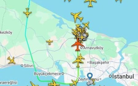 Ülkeler hava sahalarını kapadı, uçaklar İstanbul Havalimanı’na indi