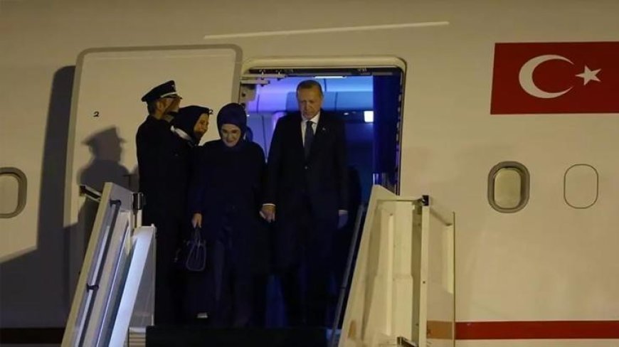 Cumhurbaşkanı Erdoğan Mısır'daki temaslarının ardından yurda döndü