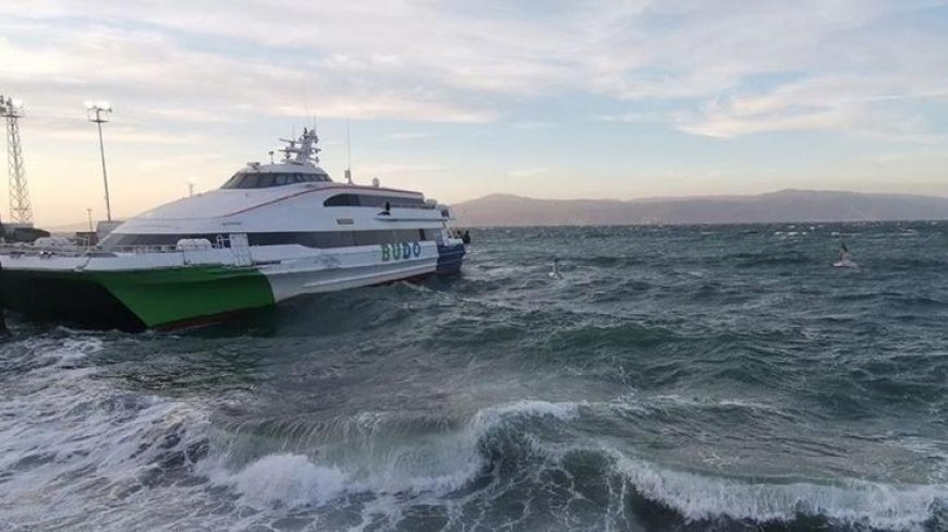 Marmara'da fırtına engeli: BUDO'nun bugün yapılması planlanan 8 seferi iptal edildi