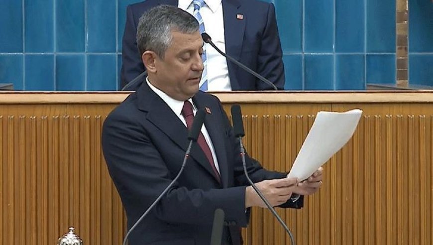 CHP'de Keçiören depremi! Özgür Özel mesajları Meclis kürsüsünde okudu: Küfür değil kişilik tespiti