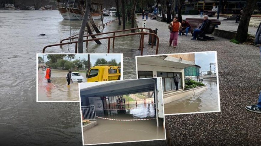 Antalya ve İzmir'de sağanak dehşeti! Meteoroloji saat verdi: Asıl tehlike saat 22.00'den sonra