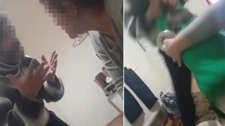 Üvey babadan 9 yaşındaki çocuğa şiddet