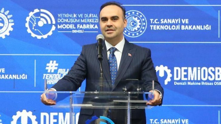 İmalat sanayine 100 milyar TL'lik finansman! Bakan Kacır detayları açıkladı
