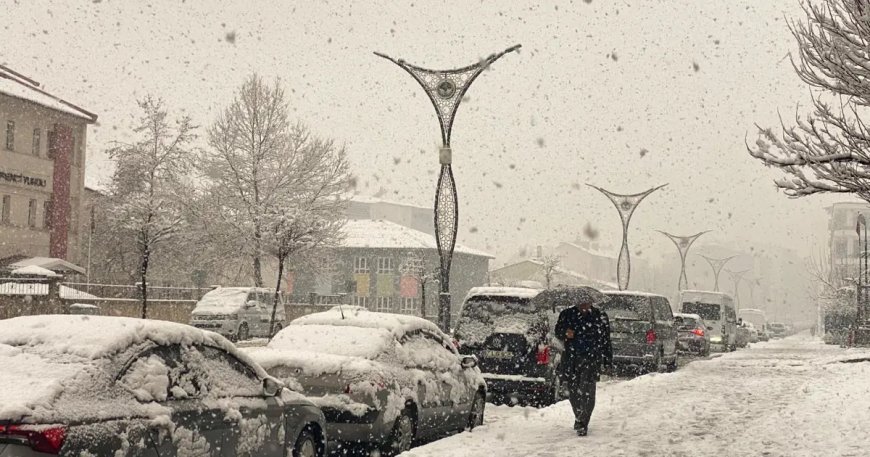Kuvvetli yağış, heyelan ve çığ uyarısı