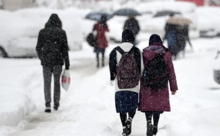 Ordu'da eğitime kar engeli